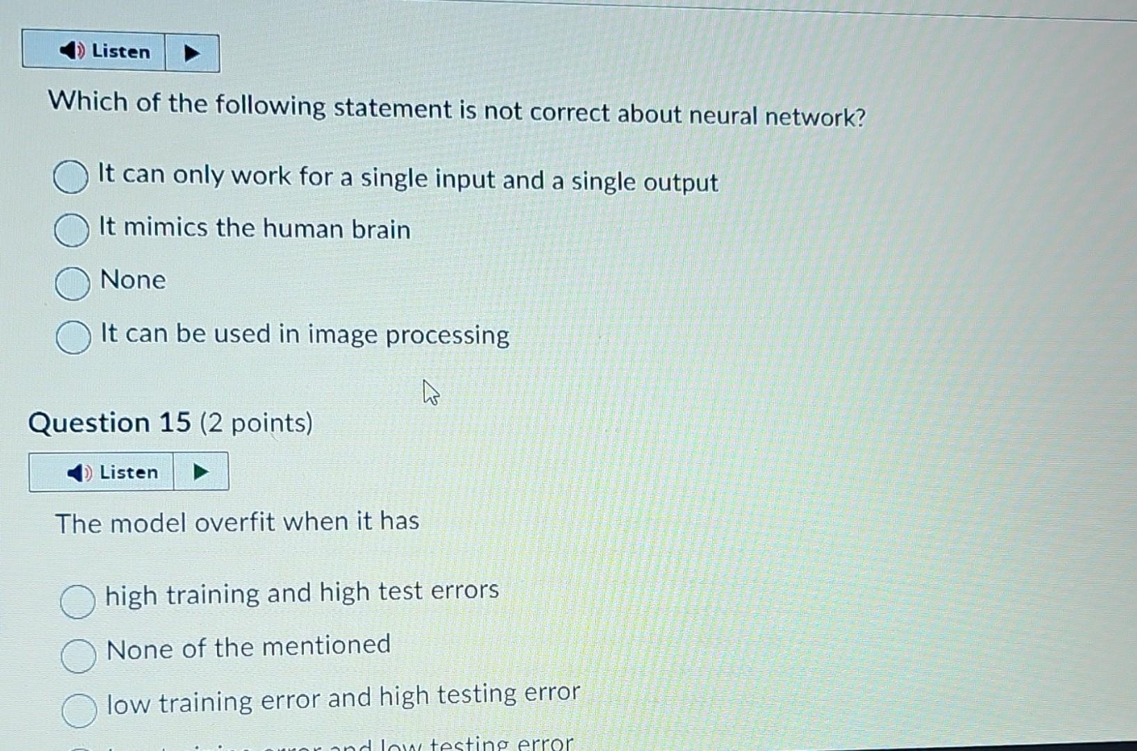 Which Of The Following Statement Is Not Correct