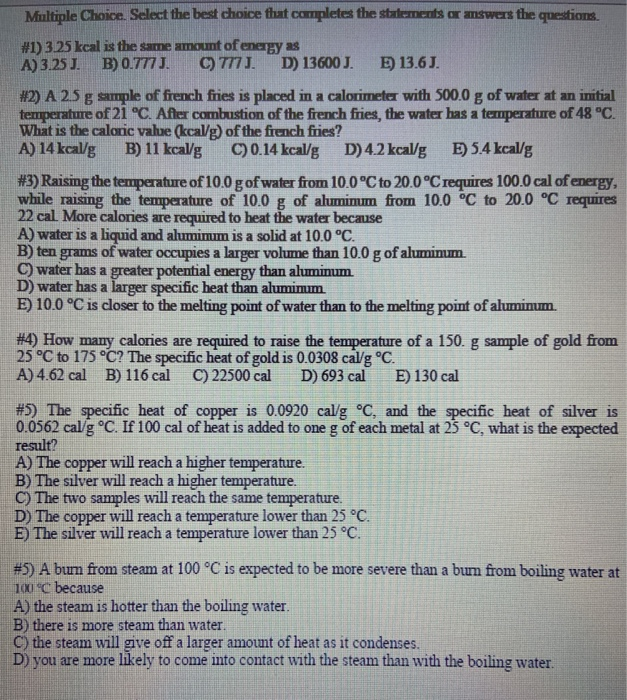 Solved Complete This Worksheet The Answer Choices Are Mu Chegg Com