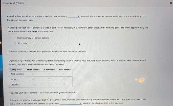 What Are The Determinants Of Price Elasticity Of Demand Mytutor