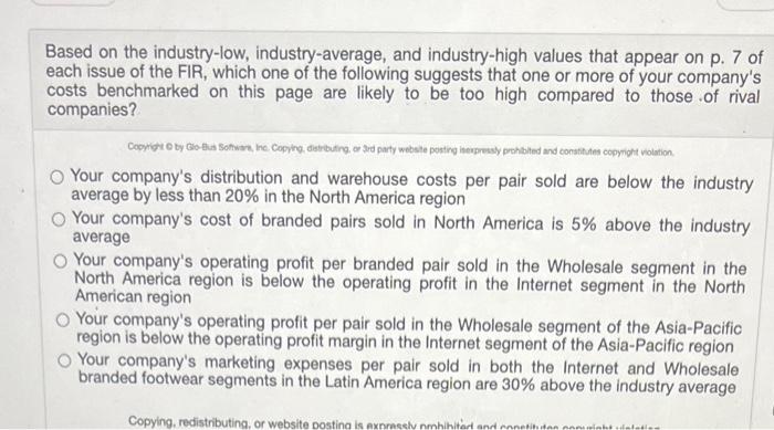 solved-based-on-the-industry-low-industry-average-and