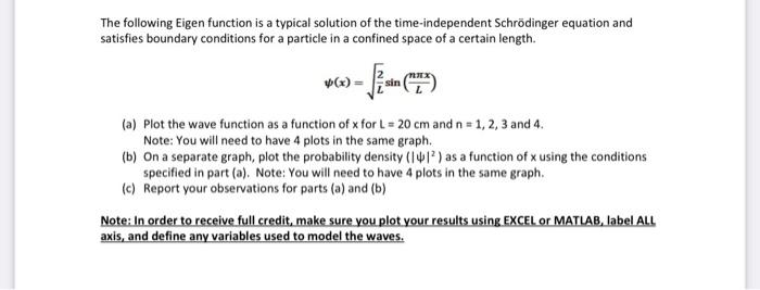 Solved The following Eigen function is a typical solution of | Chegg.com