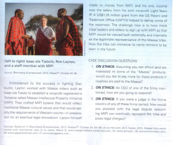 Africa's Maasai Tribe Seek Royalties for Commercial Use of Their