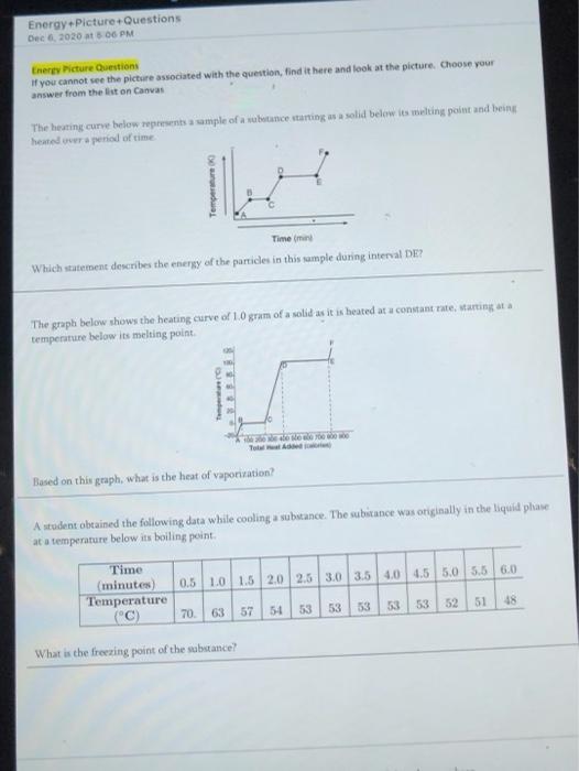 Solved Energy Picture Questions Dec 2020 at 6PM Energy Chegg