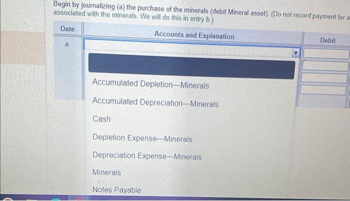 Solved Colorado Mountain Mining Paid $262,500 For The Right | Chegg.com