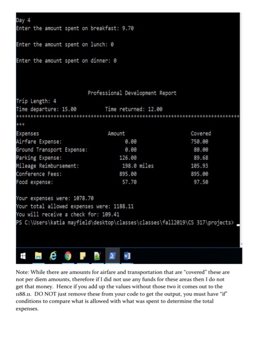 Write a program that calculates and displays the | Chegg.com