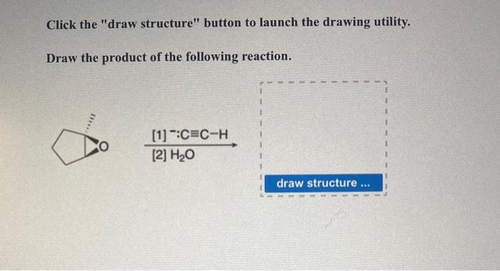 Solved Click The "draw Structure" Button To Launch The | Chegg.com