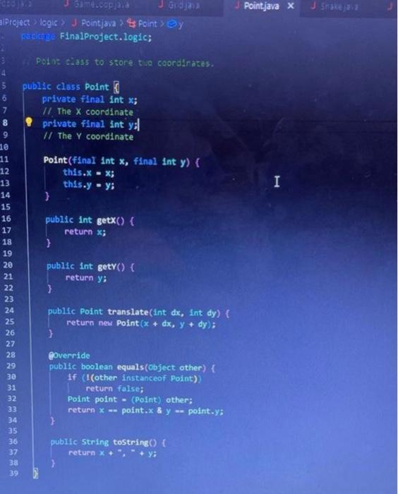 Solved copy and paste the java code accordingly and make a | Chegg.com