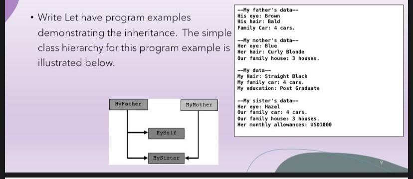 Solved Write python code for these classes and show the | Chegg.com