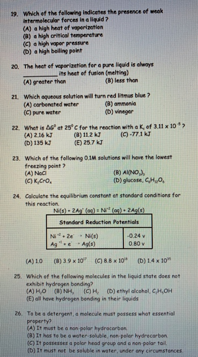 solved-19-which-of-the-following-indicates-the-presence-of-chegg