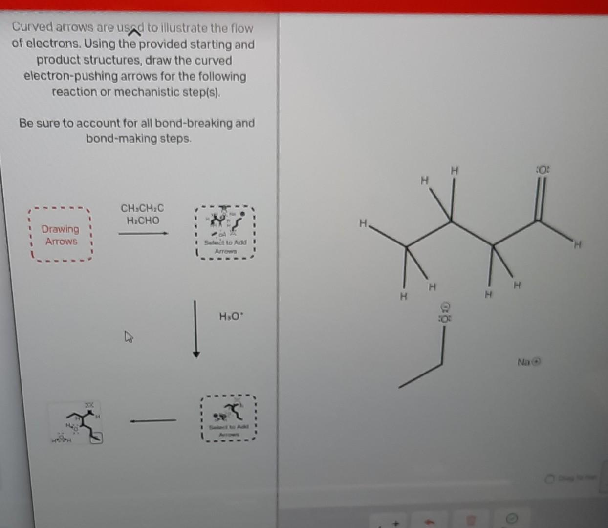 Solved Curved arrows are us N to illustrate the flow of | Chegg.com
