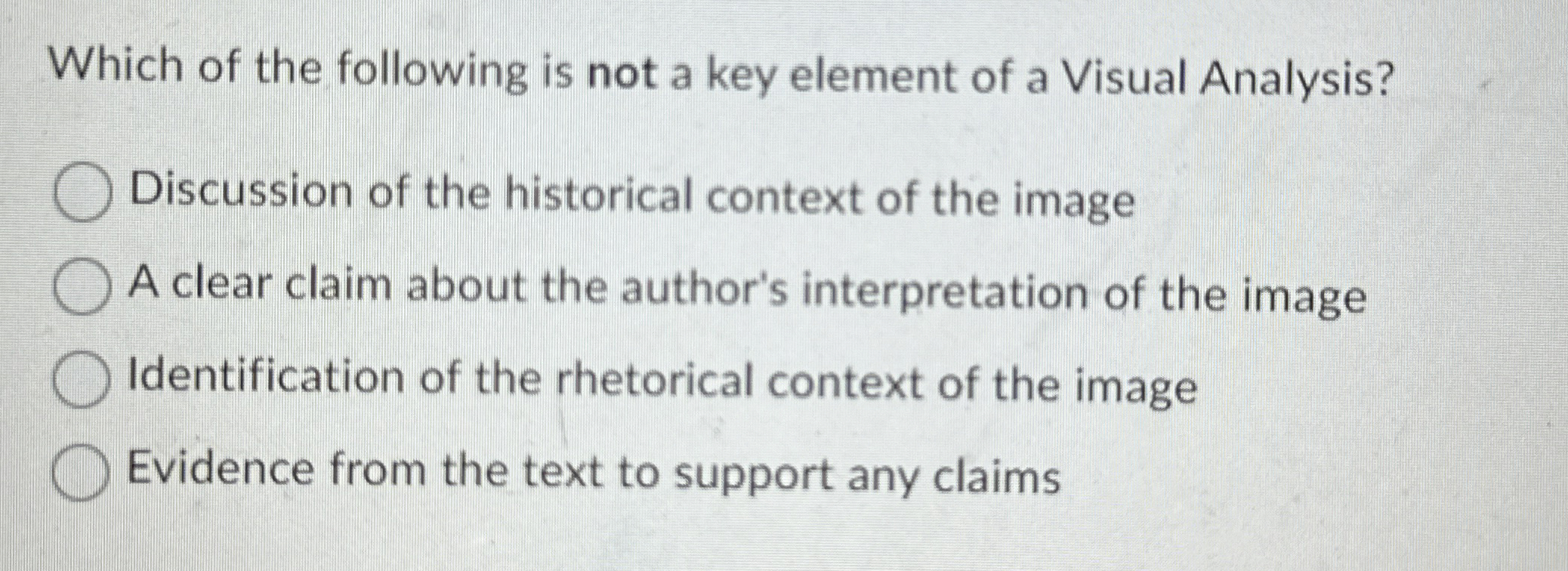 Solved Which of the following is not a key element of a | Chegg.com
