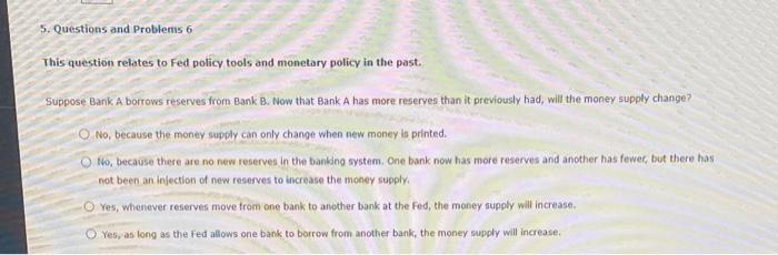 More Money Supply, More Problems