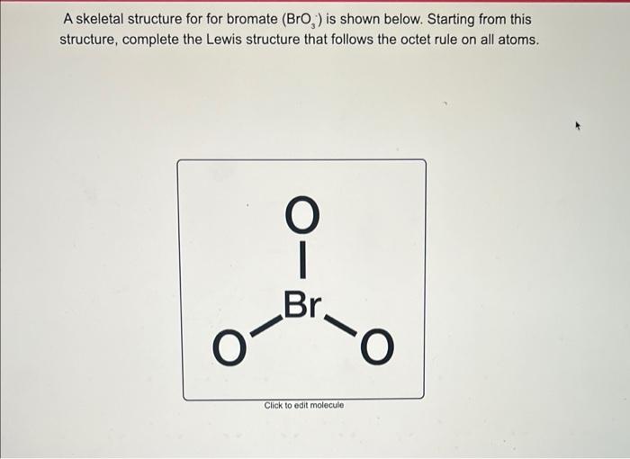 Unlocking The Mystery The Bromate Anions Chemical Structure - nxck869
