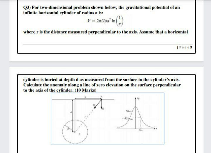 Solved Q3) For two-dimensional problem shown below, the | Chegg.com