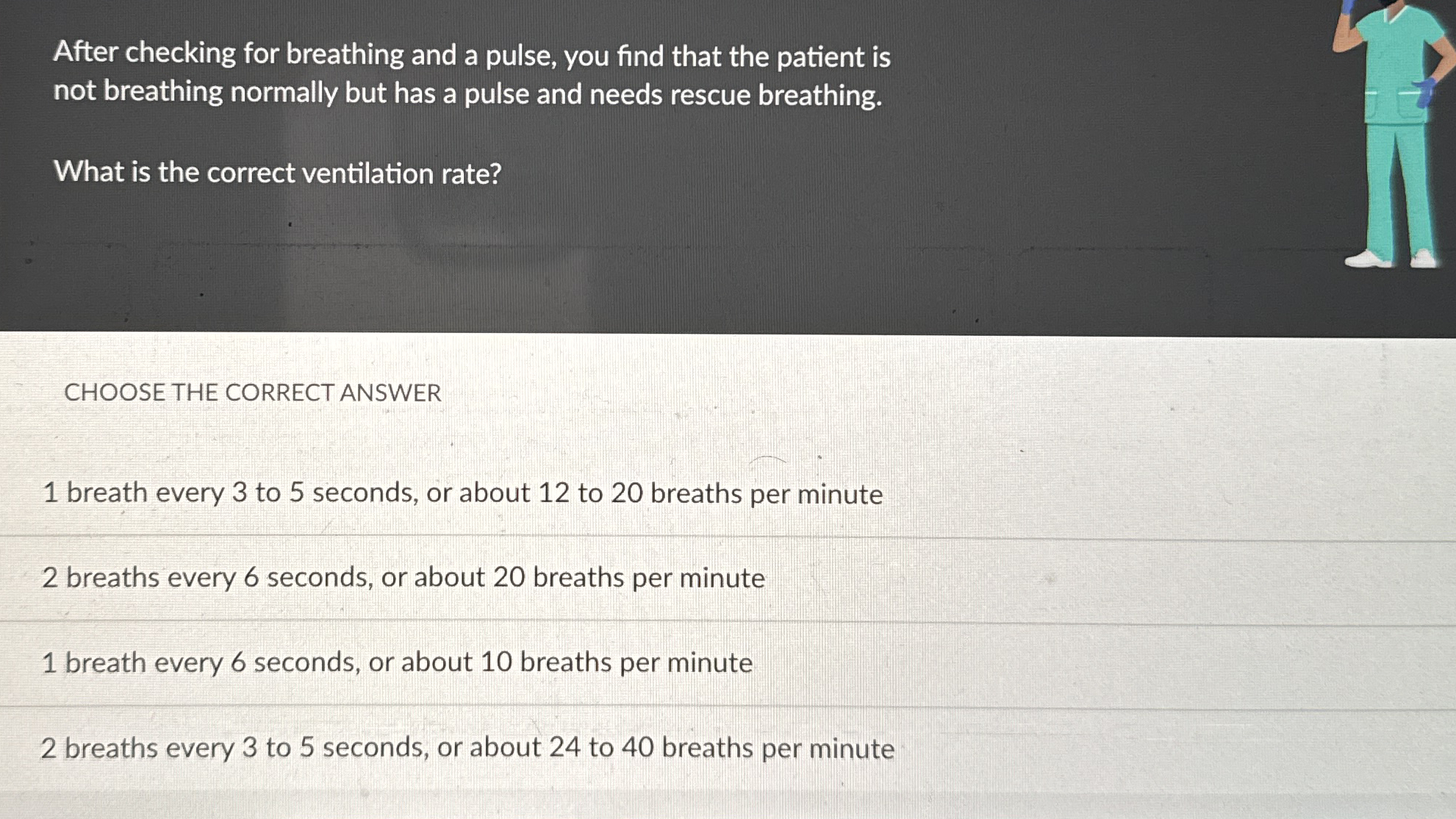 What is the Correct Ventilation Rate for Rescue Breathing: Essential Guide