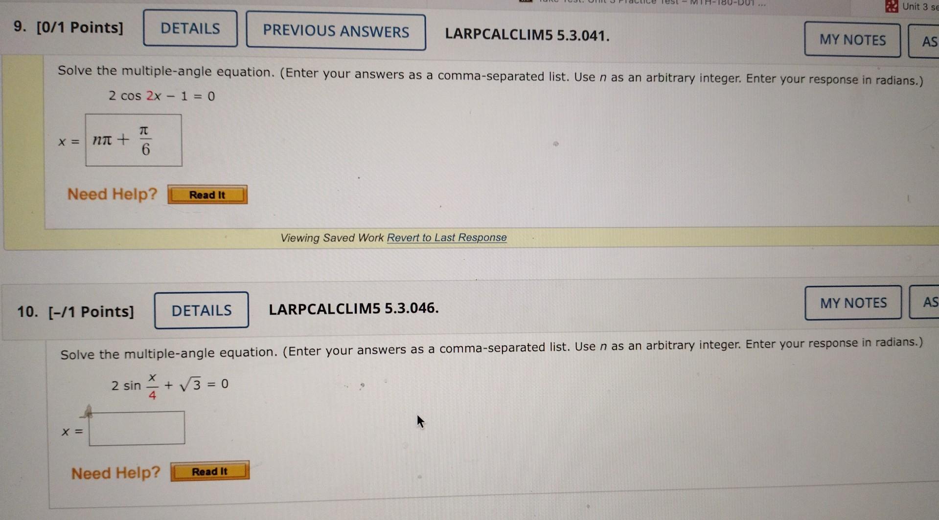 solved-solve-the-multiple-angle-equation-enter-your-chegg