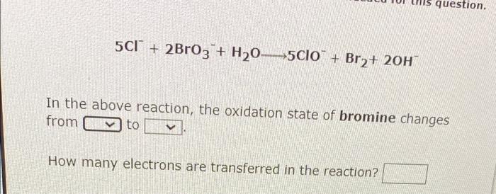 Solved Zn + 2Fe(OH)3–2Fe(OH)2 + Zn(OH)2 In the above | Chegg.com