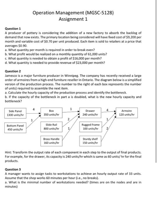 Solved B) Assign The Tasks Shown In The Following Precedence | Chegg.com