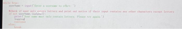 Solved How to change this code to try and except in python? | Chegg.com
