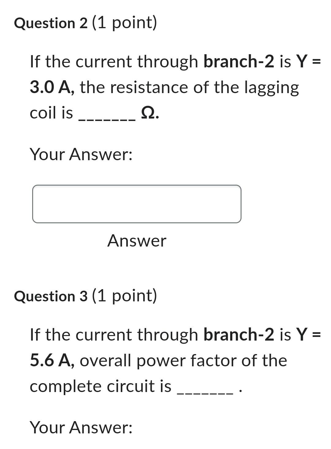 Solved Refer to the circuit shown in the figure, Question 1 | Chegg.com