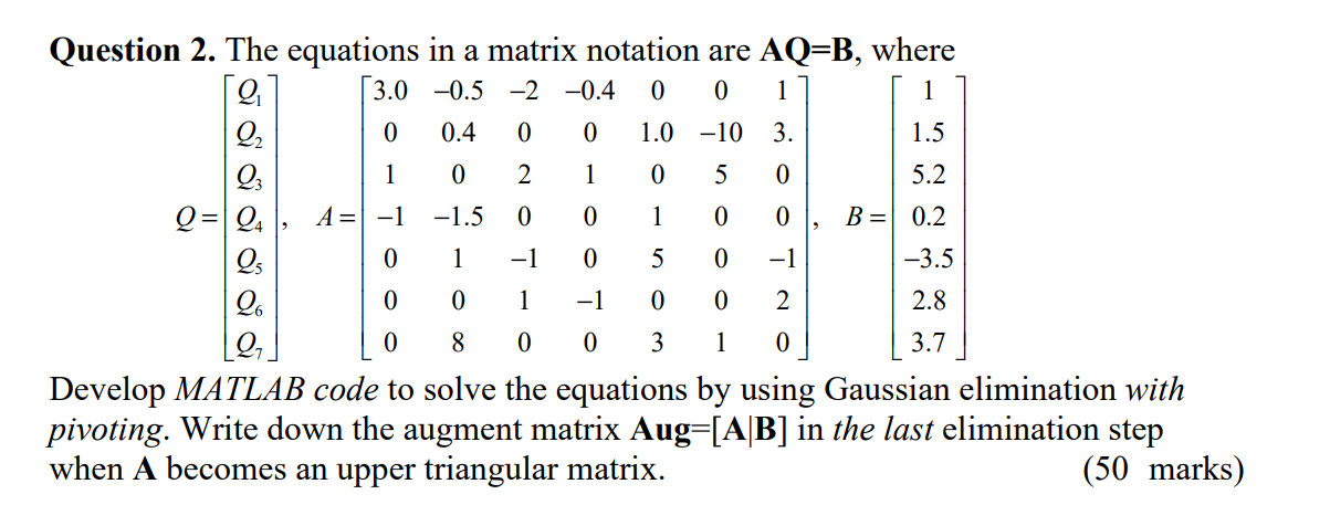 Solved Solve the question on the picture | Chegg.com