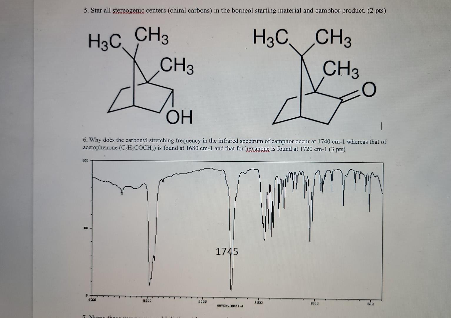 Solved 5. Star all stereogenic centers (chiral carbons) in | Chegg.com