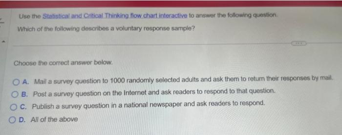 quiz 4 critical thinking and statistics