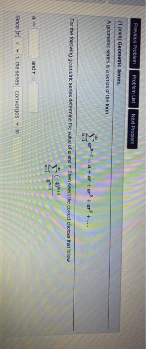 Solved HW7: Problem 5 Previous Problem Problem List Next | Chegg.com