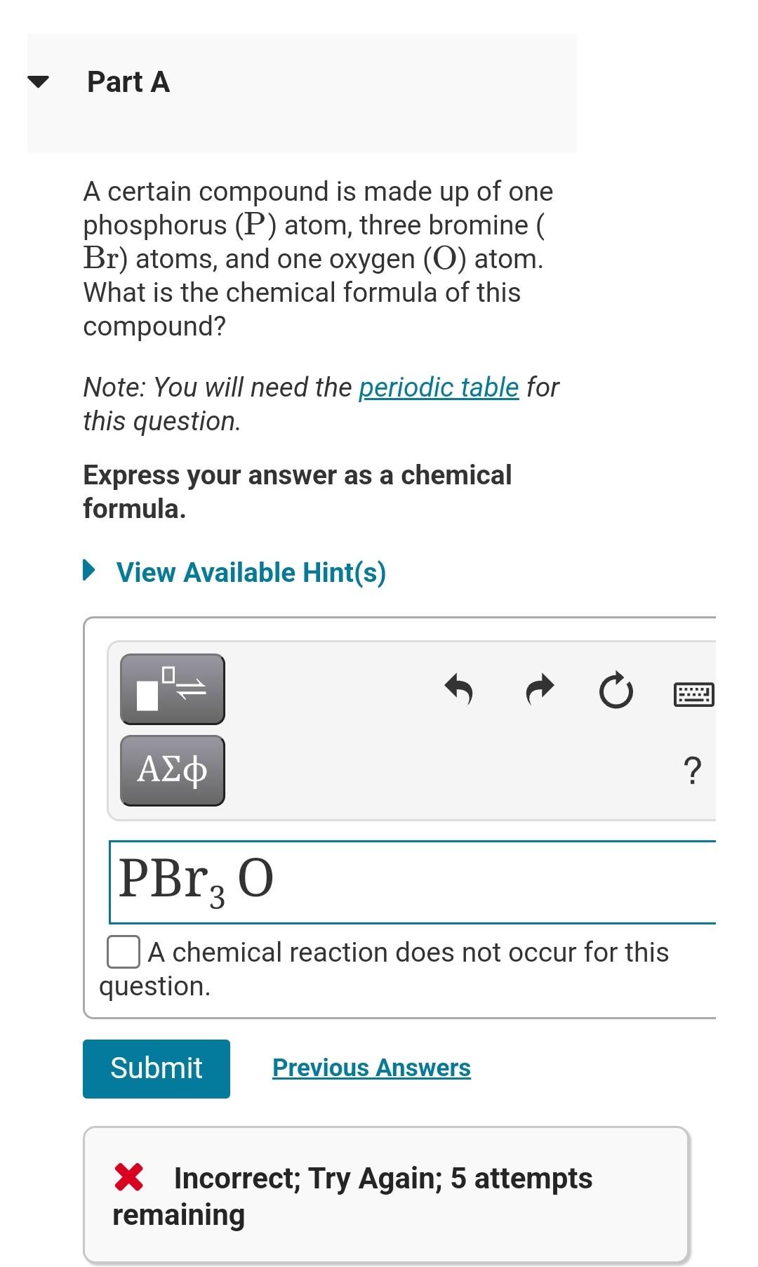 Solved A certain compound is made up of one phosphorus (P)