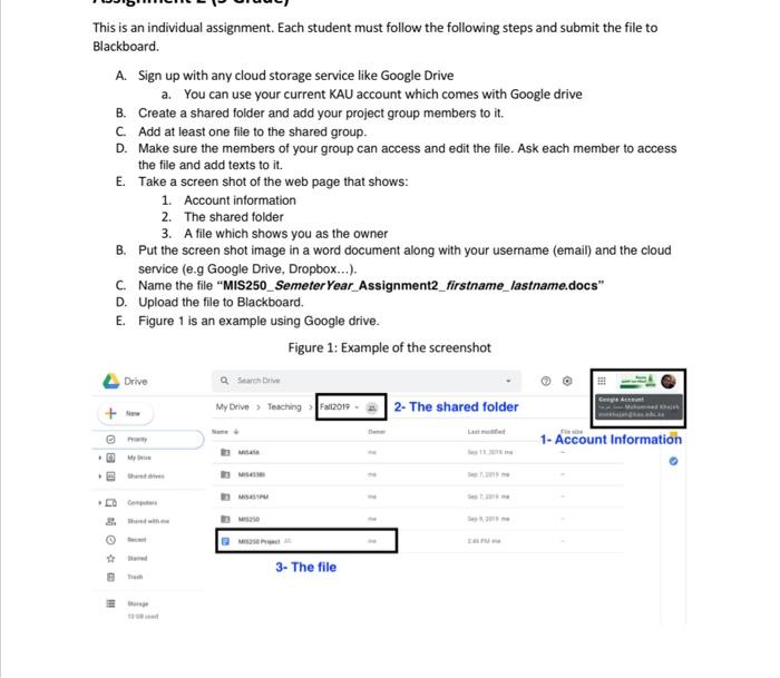 Solved This is an individual assignment. Each student must | Chegg.com