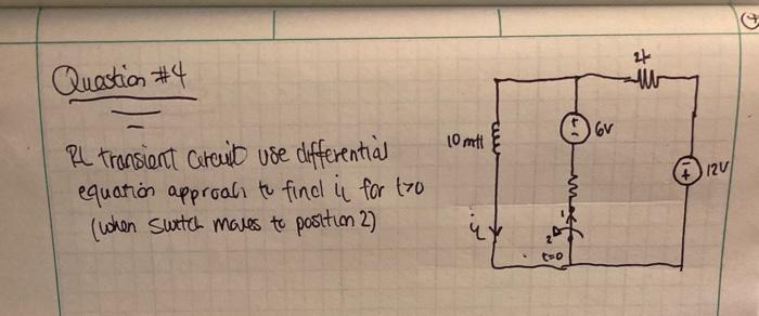 Solved Q1 in the circuit shown below use This method to find | Chegg.com