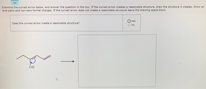 Solved Examine the curved arrow below, and answer the | Chegg.com