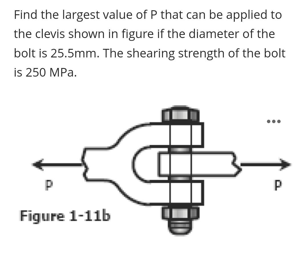 Solved A hollow steel tube with an inside diameter of 80 mm | Chegg.com