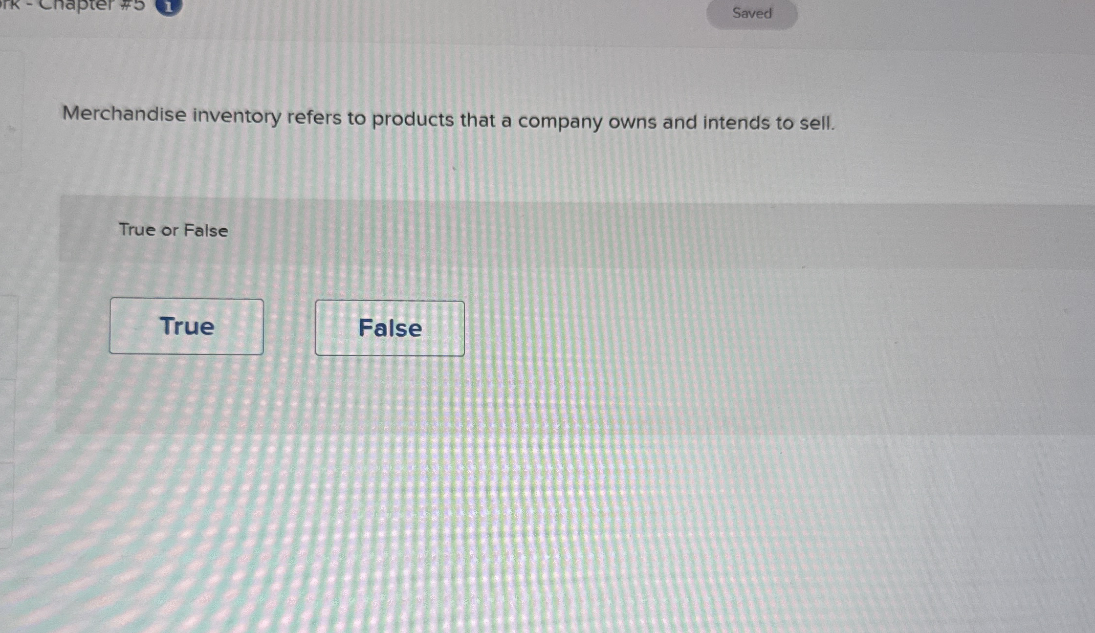 Solved SavedMerchandise inventory refers to products that a