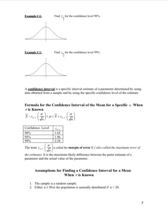 Solved Chapter 7 Confidence Intervals And Sample Size