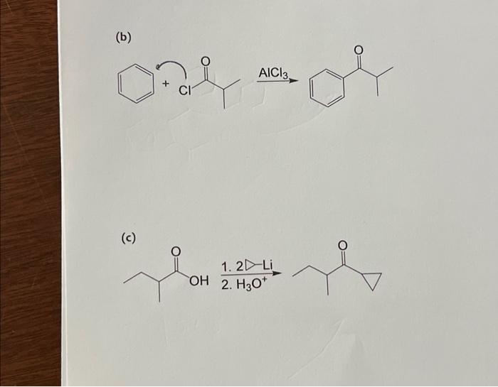 Solved (b) AlCl3 (c) | Chegg.com