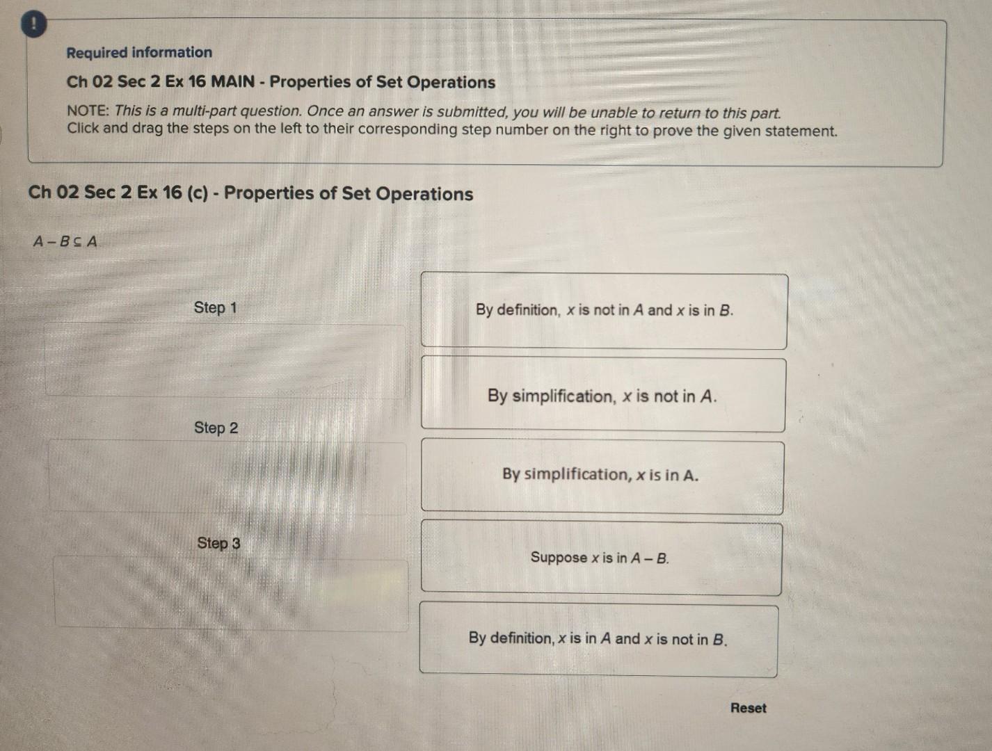 Solved Required information Ch 02 Sec 2 Ex 16 MAIN - | Chegg.com
