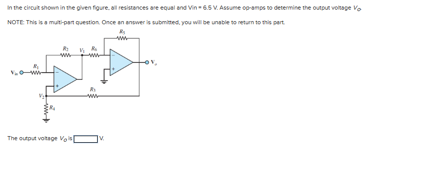 Solved In the circuit shown in the given figure, all | Chegg.com