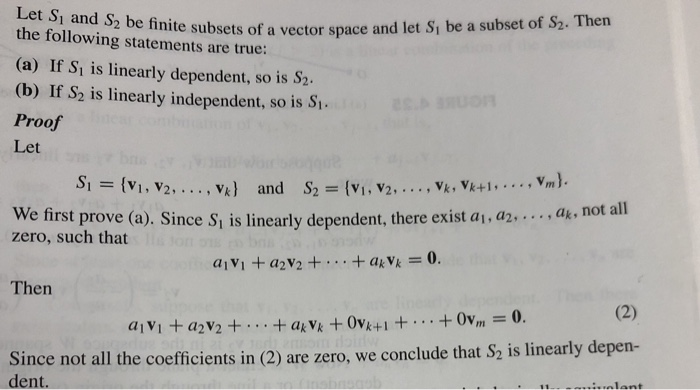 Solved 1. Explain why you know S1 and S2 (from the proof | Chegg.com