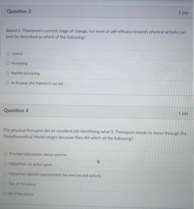 Solved Which of the following processes of change were | Chegg.com