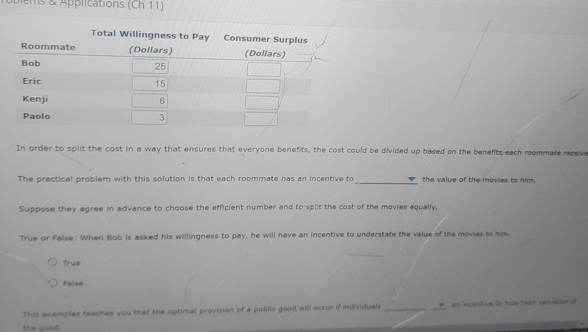 Solved In order to split the cost in a way that ensures that