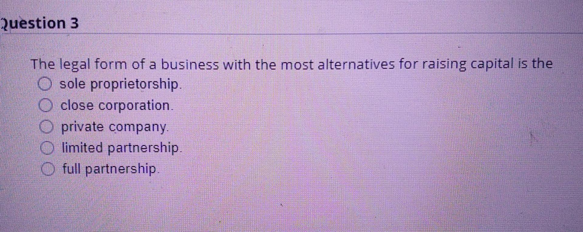 What Is The Legal Form Of A Company