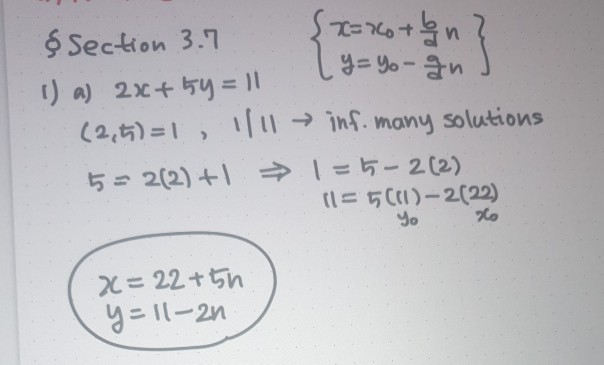 Solved I Have 2 Questions About Linear Diophantine | Chegg.com