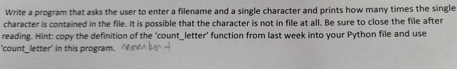 Solved Write a program that asks the user to enter a | Chegg.com
