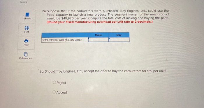 Solved Saved Chapter 12 Homework #1 Exercise 12-3 Make or | Chegg.com
