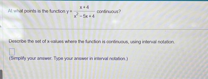 solved-at-what-points-is-the-function-y-x2-5x-4x-4-chegg