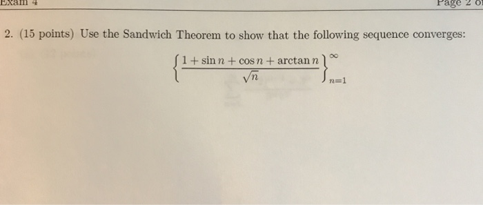 Solved Bxan 4 Page 2 15 Points Use The Sandwich The Chegg Com