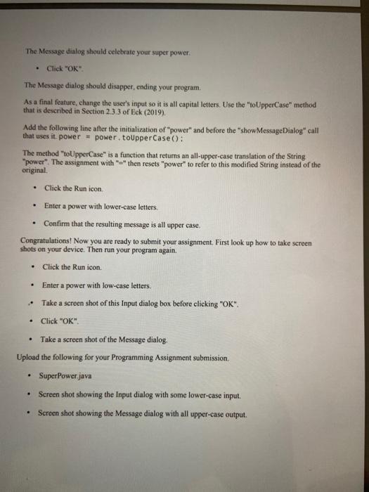 Solved Because this is the first Programming Assignment in | Chegg.com