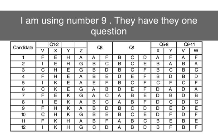 Solved I am using number 9. They have they one question Q1-2 | Chegg.com