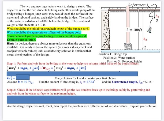 Solved h3 تم لا 3 The two engineering students want to | Chegg.com